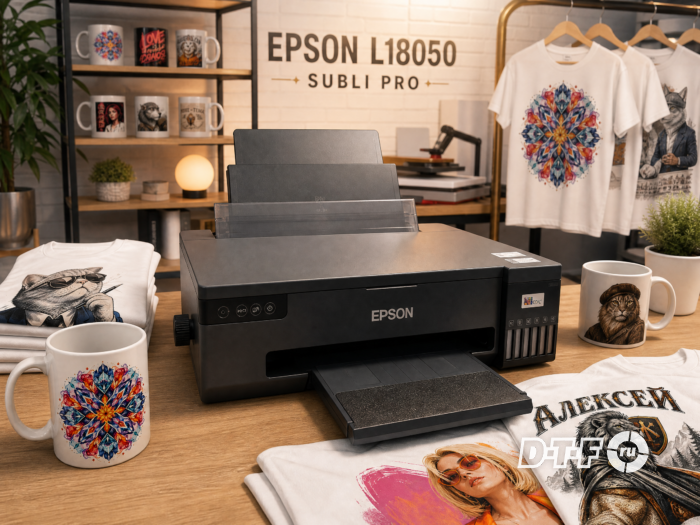 🚀 Наша новинка! Epson L18050 SUBLI PRO — новое готовое решение для сувенирных мастерских, студий печати и небольших производств.