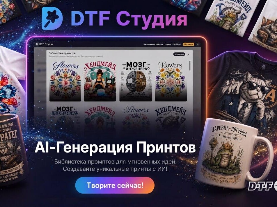 Купить DTF принтер с доставкой по России! Epson L18050 DTF PRO — революция в мире DTF печати!